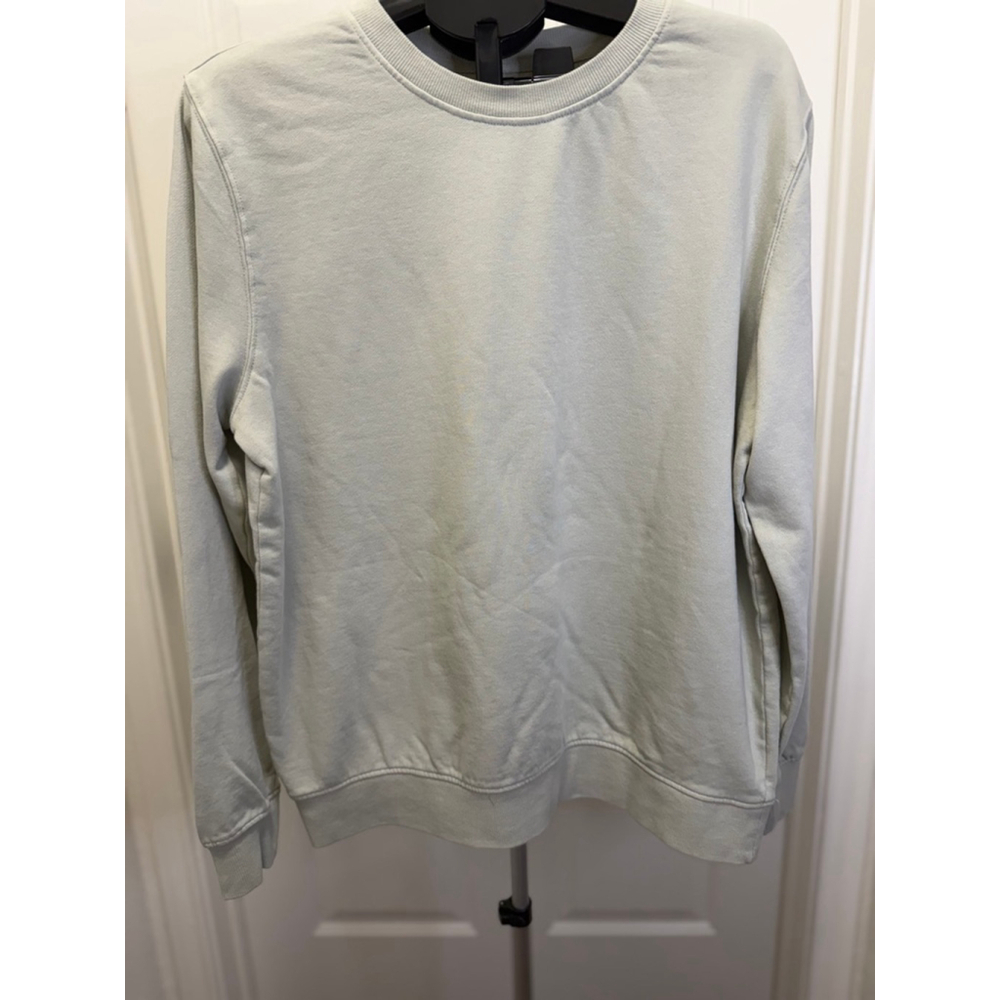 Men’s French Terry Crewneck Pullover Sweatshirt – Goodfellow & Co™-sage -L-NWT - Picture 2 of 6
